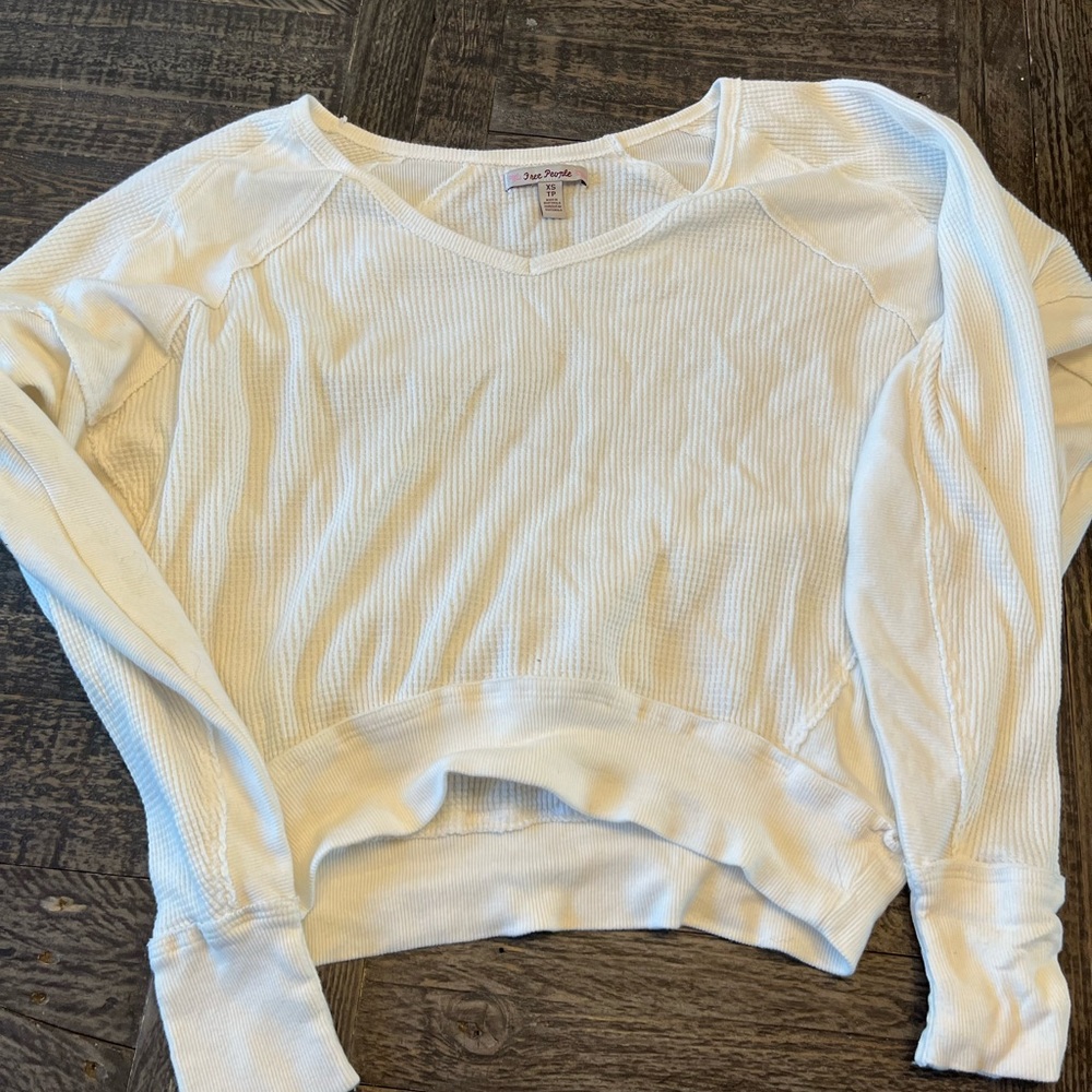 Waffle knit shirt